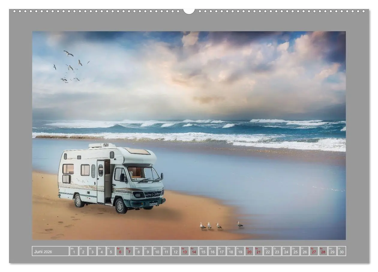 Bild: 9783457384718 | Camping macht glücklich! (hochwertiger Premium Wandkalender 2026...