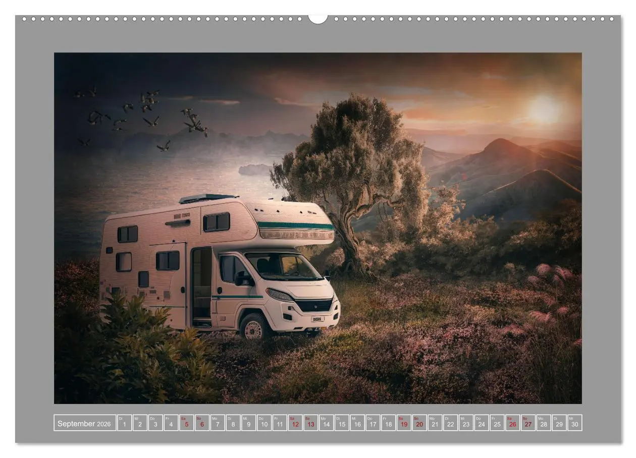 Bild: 9783457384718 | Camping macht glücklich! (hochwertiger Premium Wandkalender 2026...