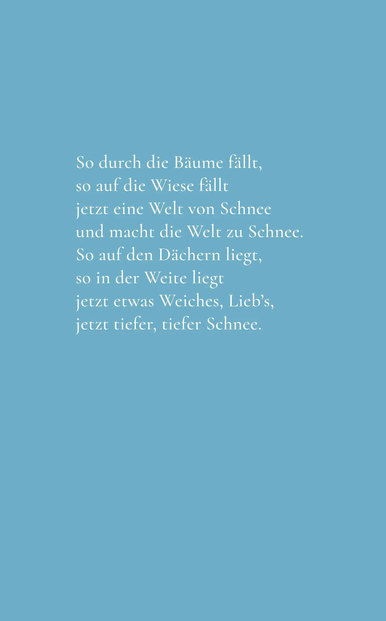 Autor: 9783458684718 | Tiefer Winter | Robert Walser | Taschenbuch | 170 S. | Deutsch | 2026