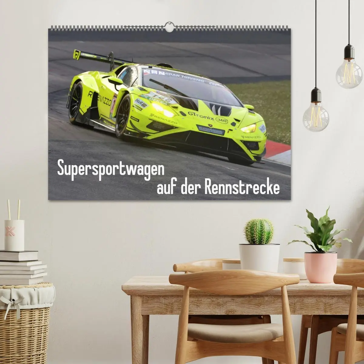 Bild: 9783516164718 | Supersportwagen auf der Rennstrecke (Wandkalender 2026 DIN A2...