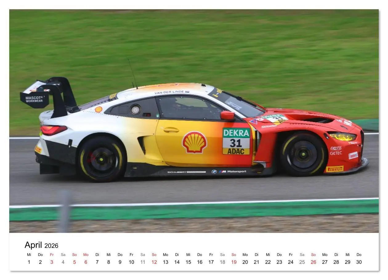 Bild: 9783516164718 | Supersportwagen auf der Rennstrecke (Wandkalender 2026 DIN A2...