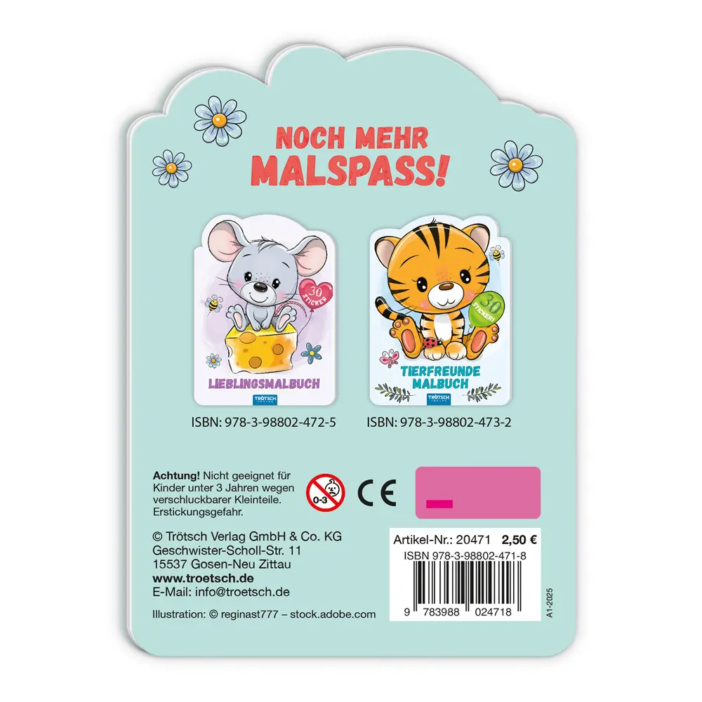 Bild: 9783988024718 | Trötsch Malbuch Knuddelfreunde-Malbuch | Trötsch Verlag GmbH &amp; Co.KG