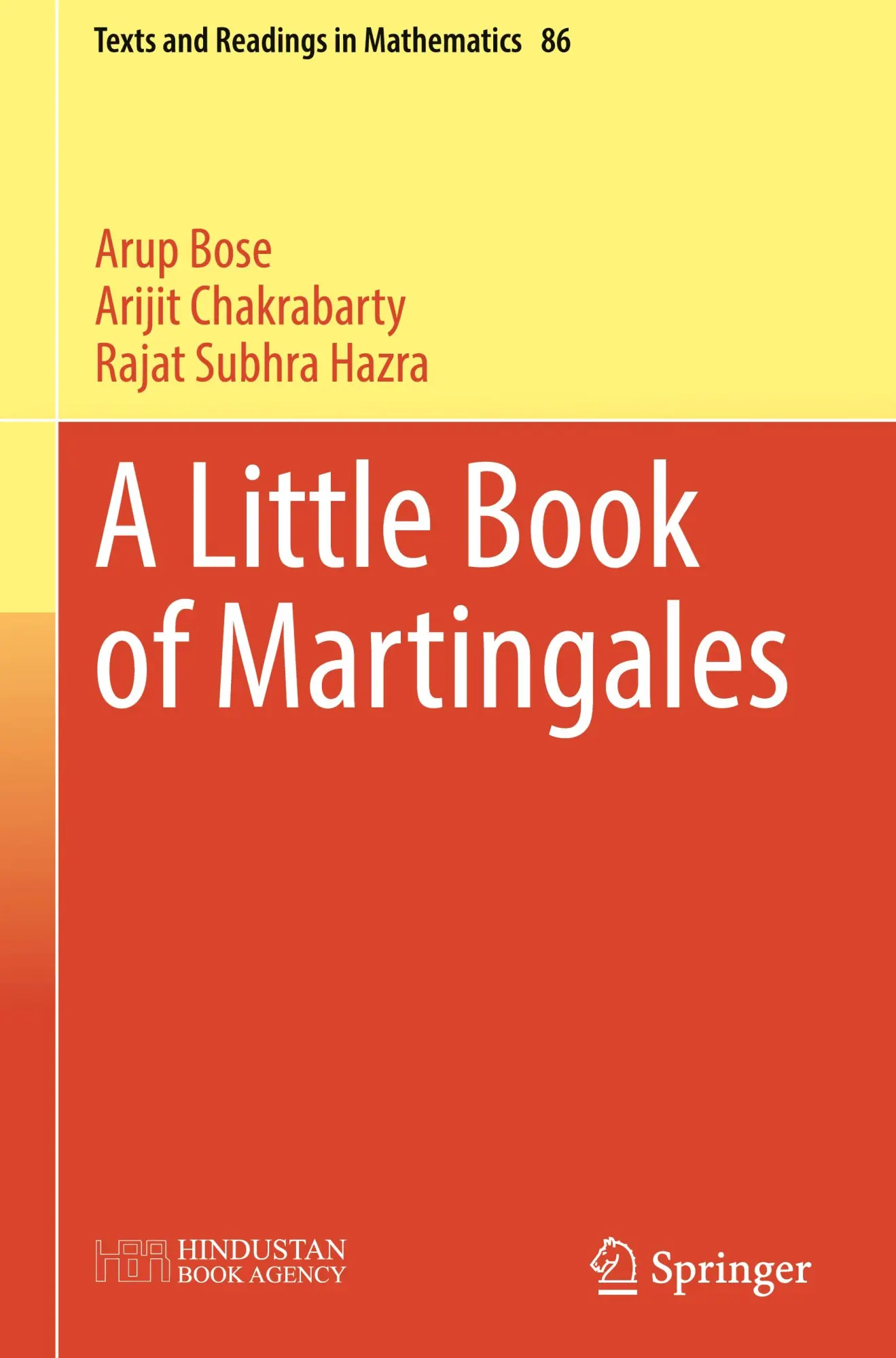 Cover: 9789819744718 | A Little Book of Martingales | Arup Bose (u. a.) | Buch | xv | 2024 Cover: 9789819744718 | A Little Book of Martingales | Arup Bose (u. a.) | Buch | xv | 2024