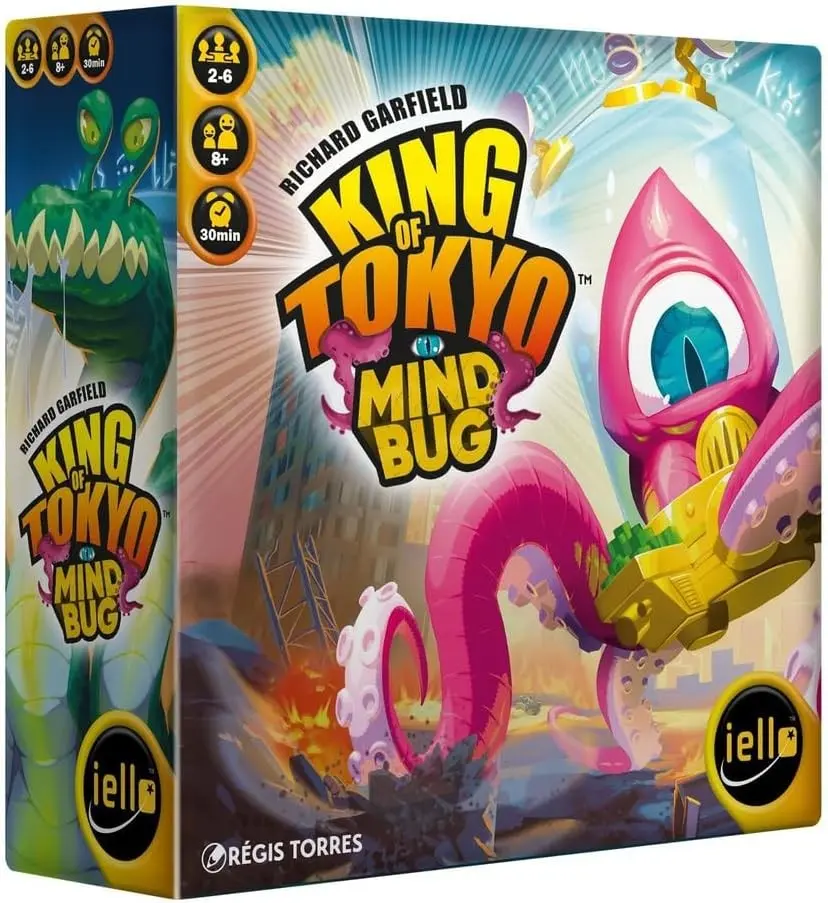 Cover: 3701551704818 | Pegasus IEL70481 - iello, King of Tokyo: Mindbug (Expansion) (EN)