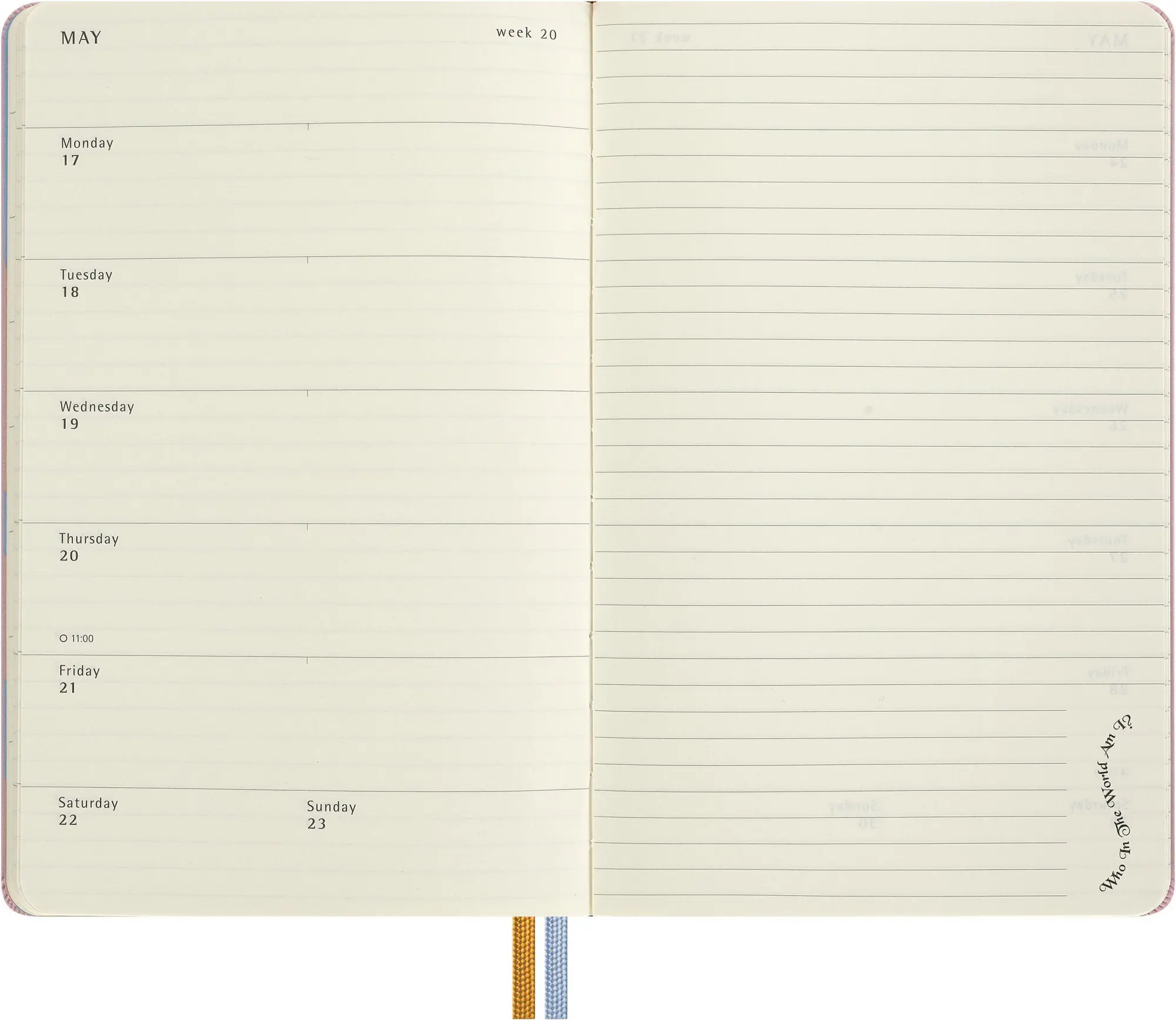 Bild: 8056999274818 | Moleskine Alice im Wunderland 12 Monate Wochen-Notizkalender 2027,...