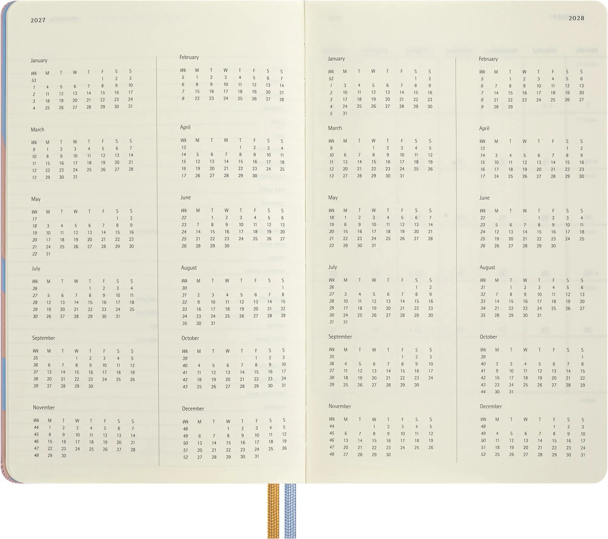 Bild: 8056999274818 | Moleskine Alice im Wunderland 12 Monate Wochen-Notizkalender 2027,...