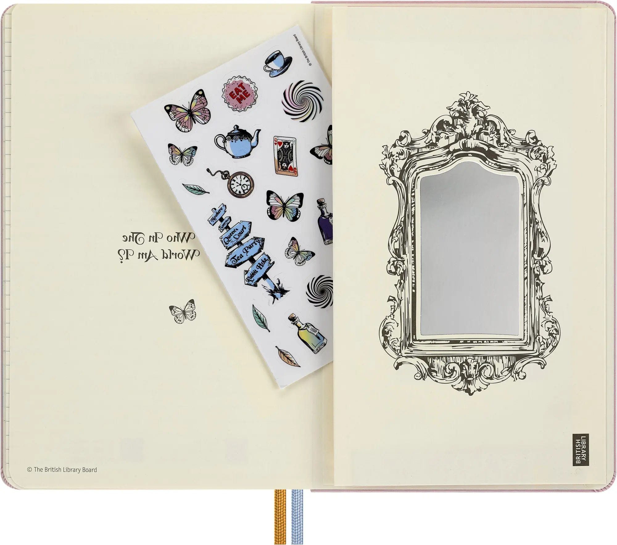 Bild: 8056999274818 | Moleskine Alice im Wunderland 12 Monate Wochen-Notizkalender 2027,...