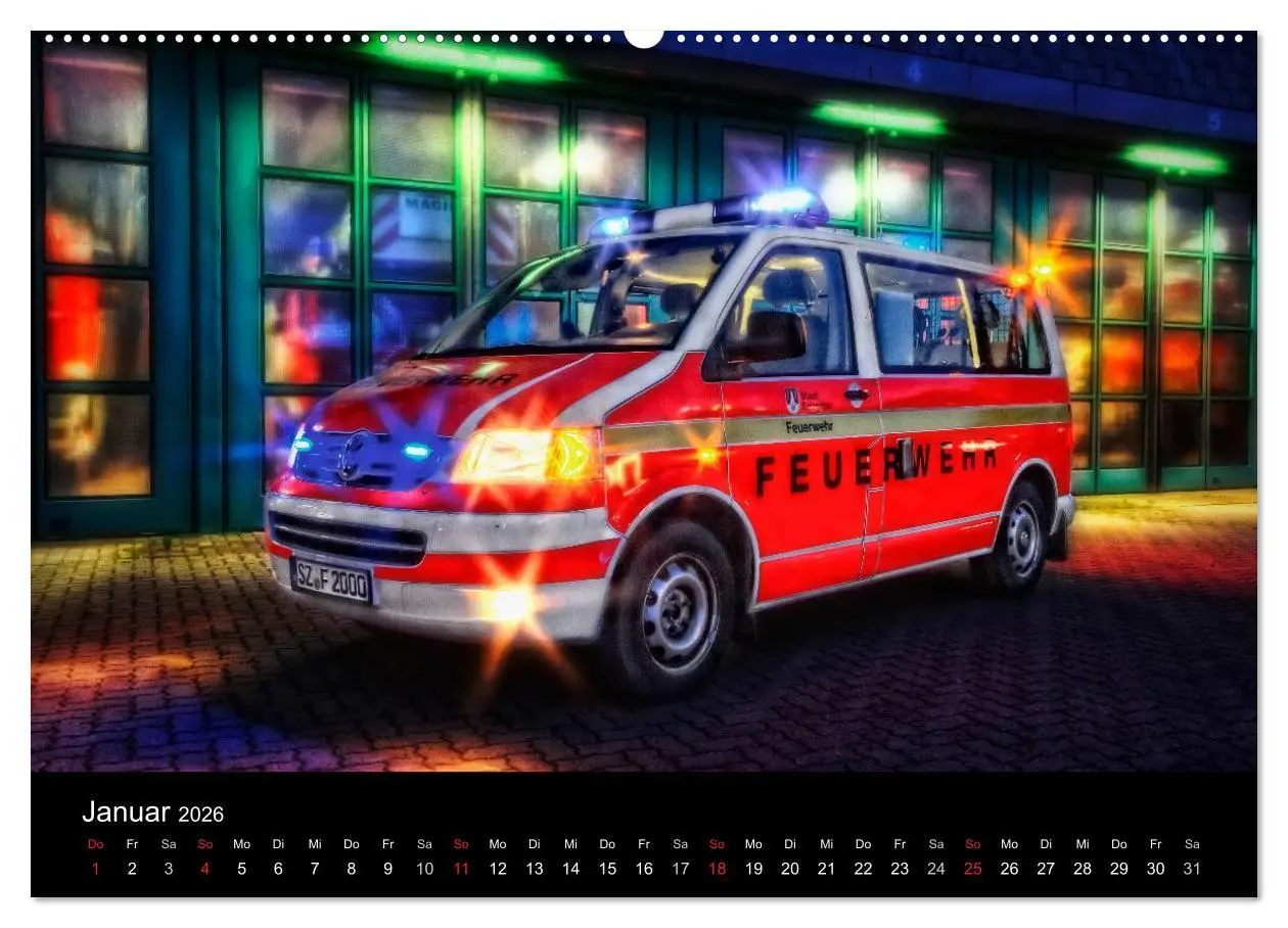 Bild: 9783516154818 | Berufsfeuerwehr Salzgitter (Wandkalender 2026 DIN A2 quer),...