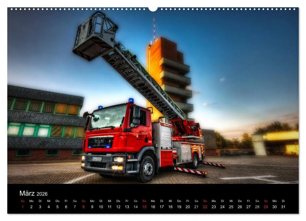 Bild: 9783516154818 | Berufsfeuerwehr Salzgitter (Wandkalender 2026 DIN A2 quer),...