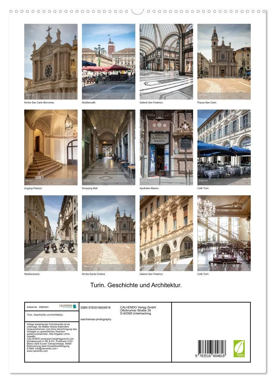 Bild: 9783516604818 | Turin. Geschichte und Architektur. (hochwertiger Premium...