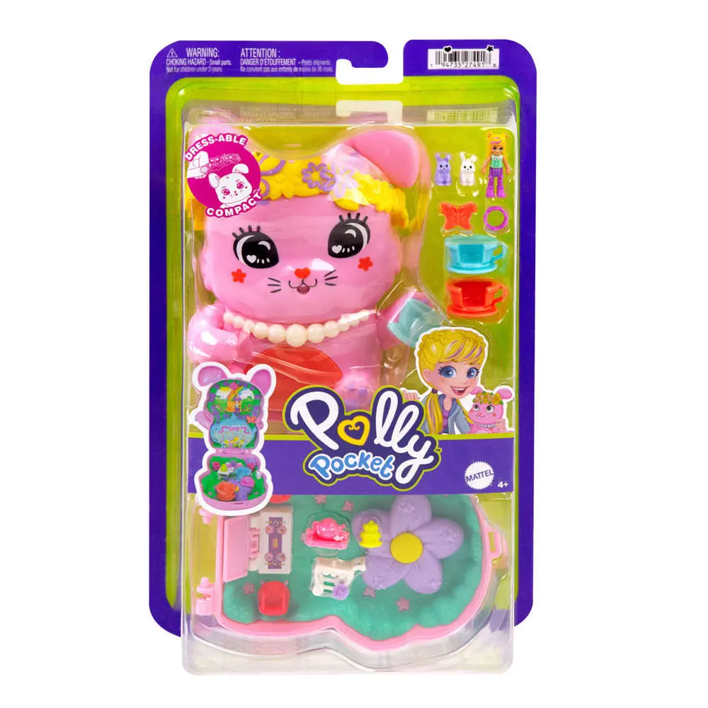 Cover: 194735274918 | Polly Pocket Teeparty-Häschen Schatulle | Blister | JCR40 | Deutsch