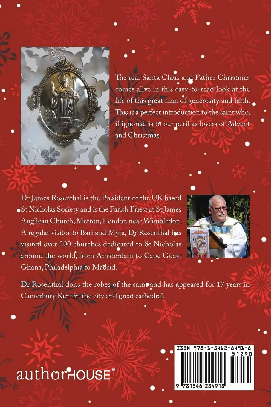 Rückseite: 9781546284918 | Icon of Gentleness | St Nicholas | J M Rosenthal | Taschenbuch | 2017