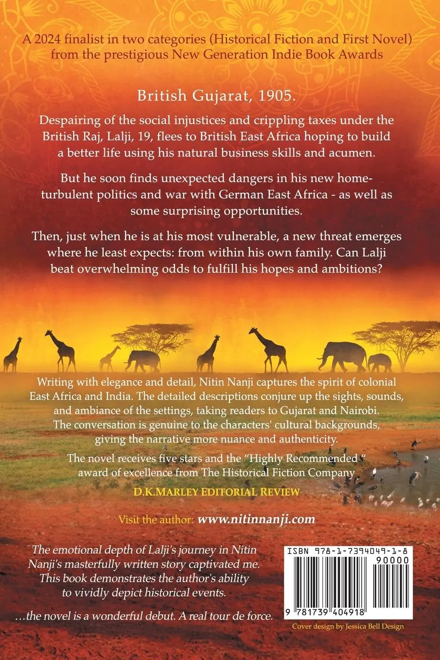 Rückseite: 9781739404918 | Lalji's Nairobi | Nitin Nanji | Taschenbuch | Englisch | 2023