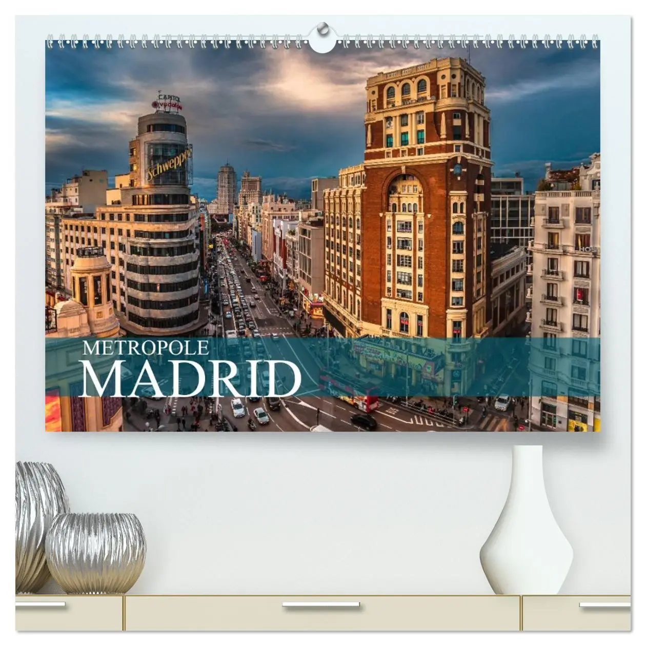 Cover: 9783457984918 | Metropole Madrid (hochwertiger Premium Wandkalender 2026 DIN A2...