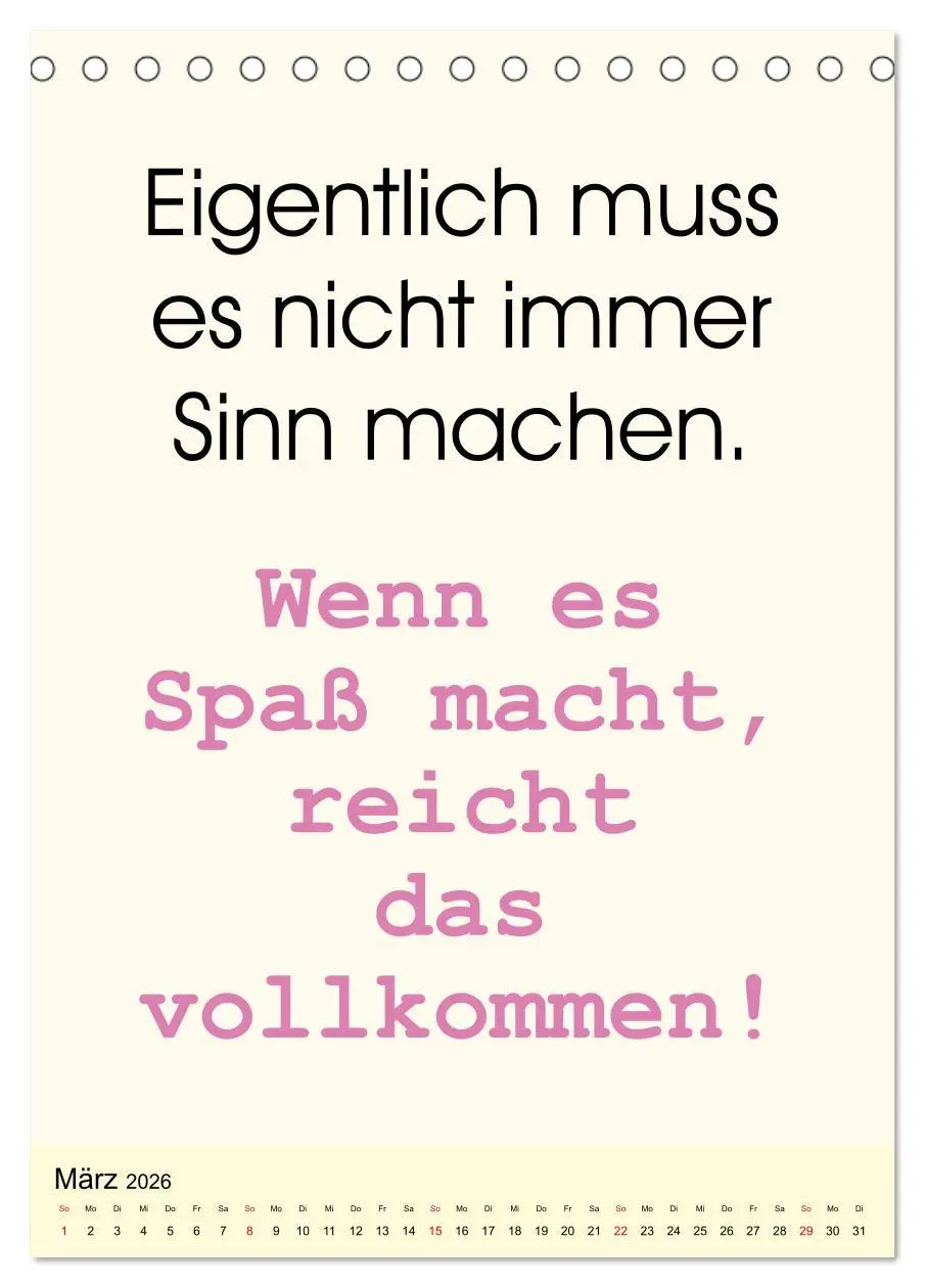 Bild: 9783516384918 | Sprüche-Kalender. Lustiges für die Familie! (Tischkalender 2026 DIN...
