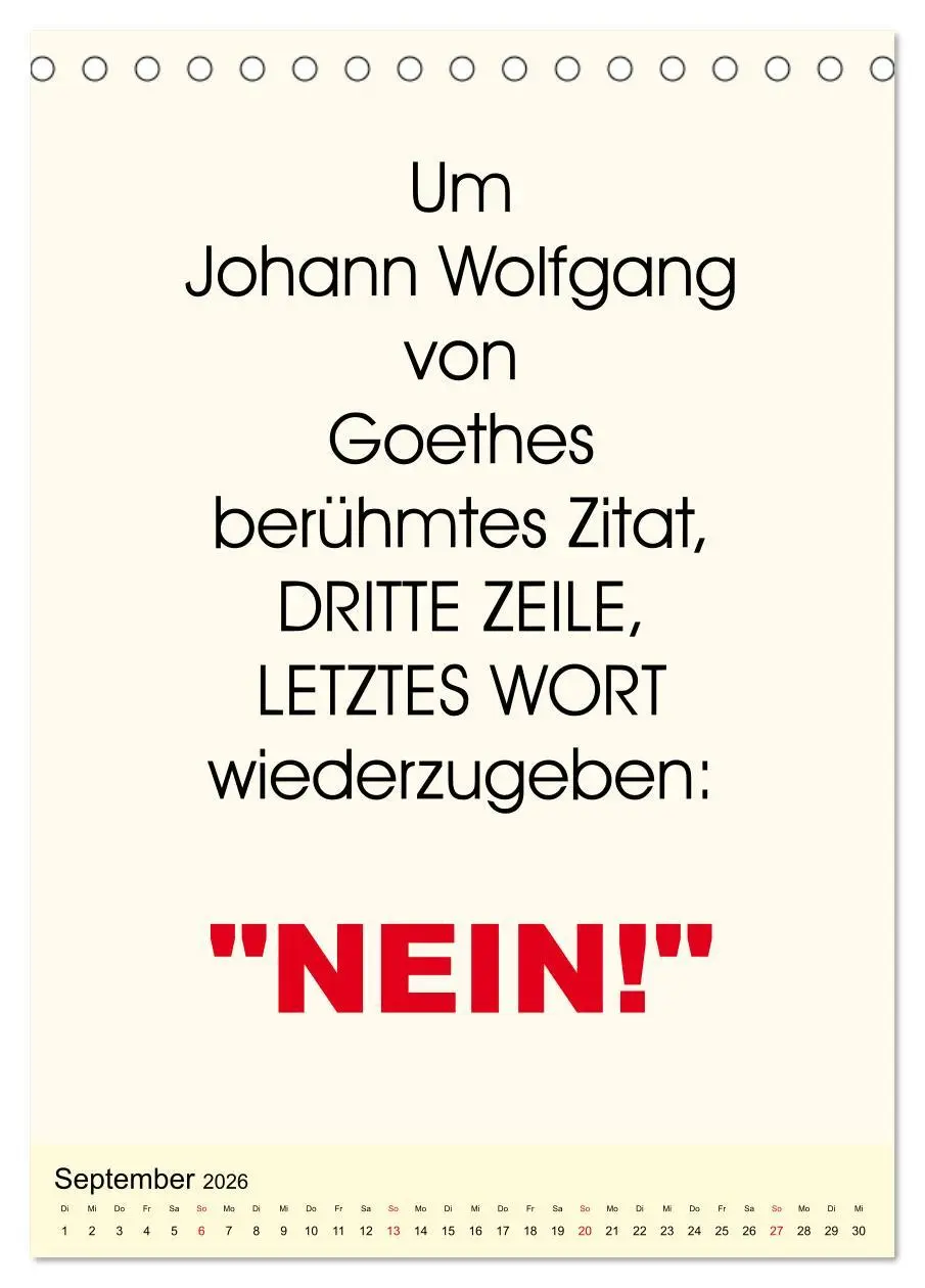 Bild: 9783516384918 | Sprüche-Kalender. Lustiges für die Familie! (Tischkalender 2026 DIN...