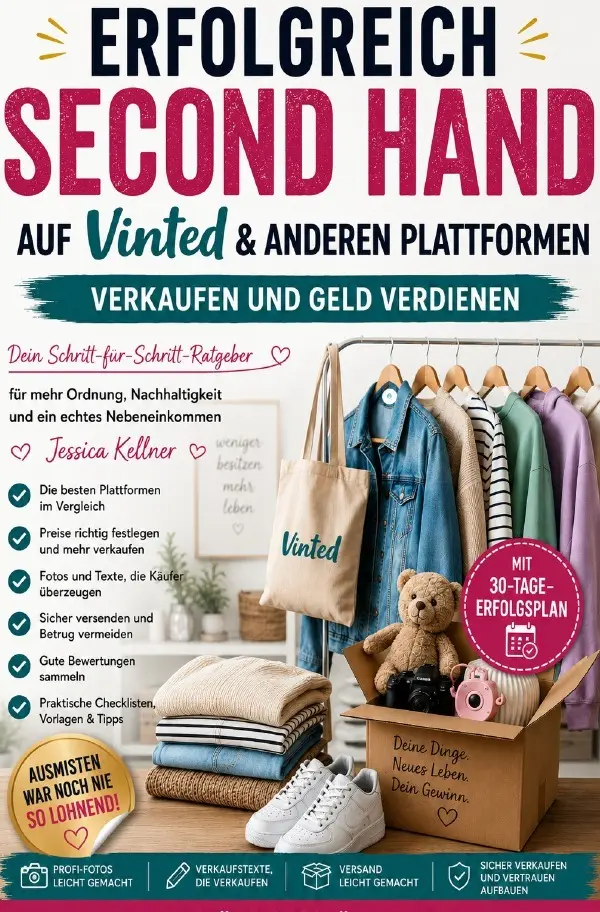 Cover: 9783565584918 | Second Hand erfolgreich verkaufen - Mit Vinted, Kleinanzeigen &amp; Co....