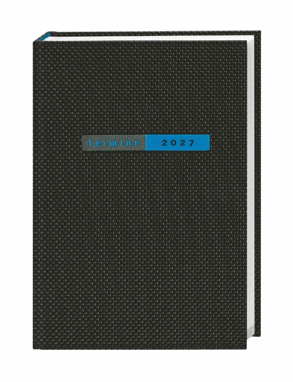 Cover: 9783756414918 | Terminer A6, Struktur schwarz 2027 | Heye | Buch | Bürokalender Heye