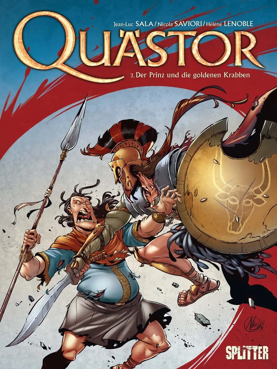 Cover: 9783868694918 | Quästor 3 | Der Prinz und die goldenen Krabben | Sala | Buch | 48 S.