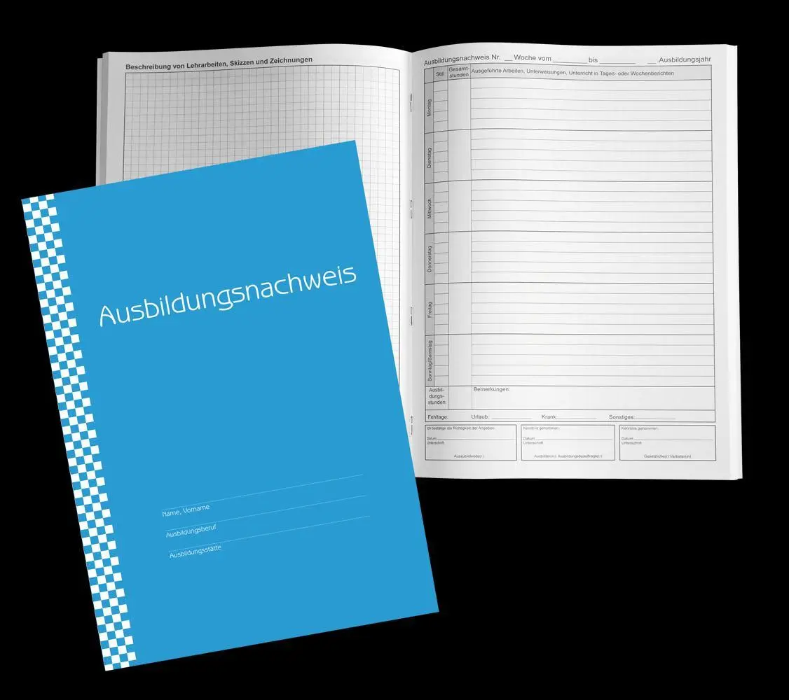 Cover: 4260094455018 | Ausbildungsnachweisheft - gewerbliche Ausbildung | Broschüre | Deutsch