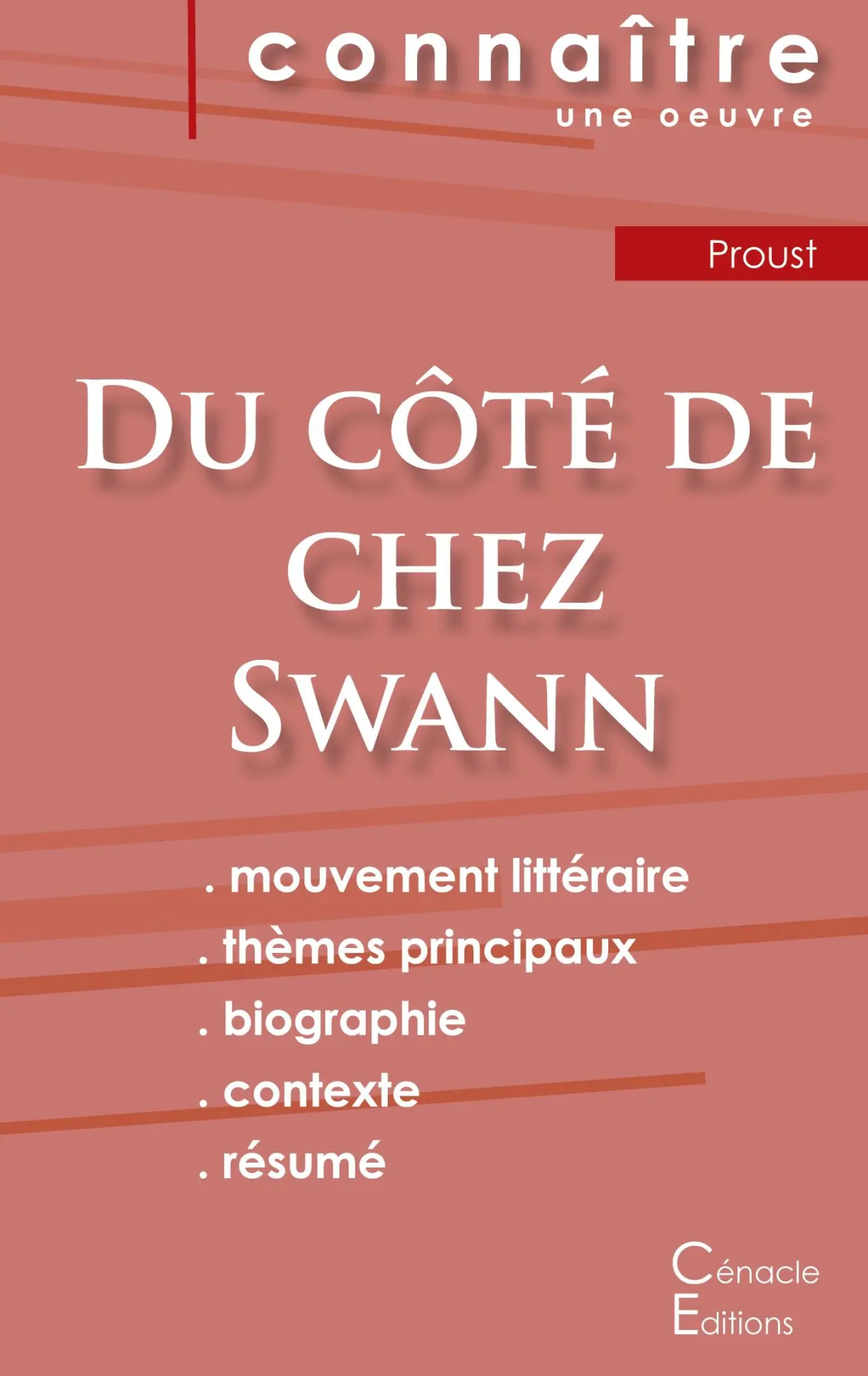 Cover: 9782367885018 | Fiche de lecture Du côté de chez Swann de Marcel Proust (analyse...
