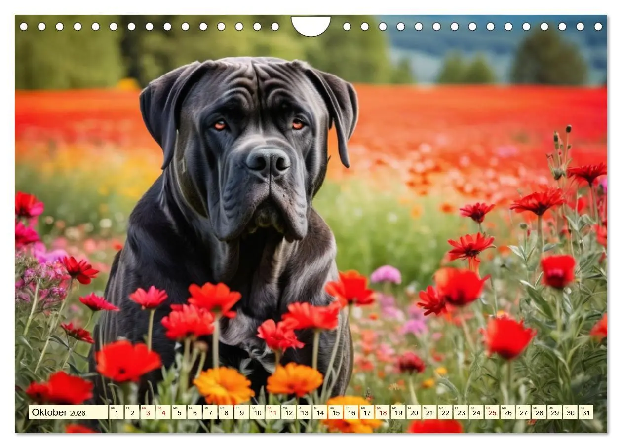 Bild: 9783457325018 | Molosser - Gigantischer Kuschelfaktor (Wandkalender 2026 DIN A4...