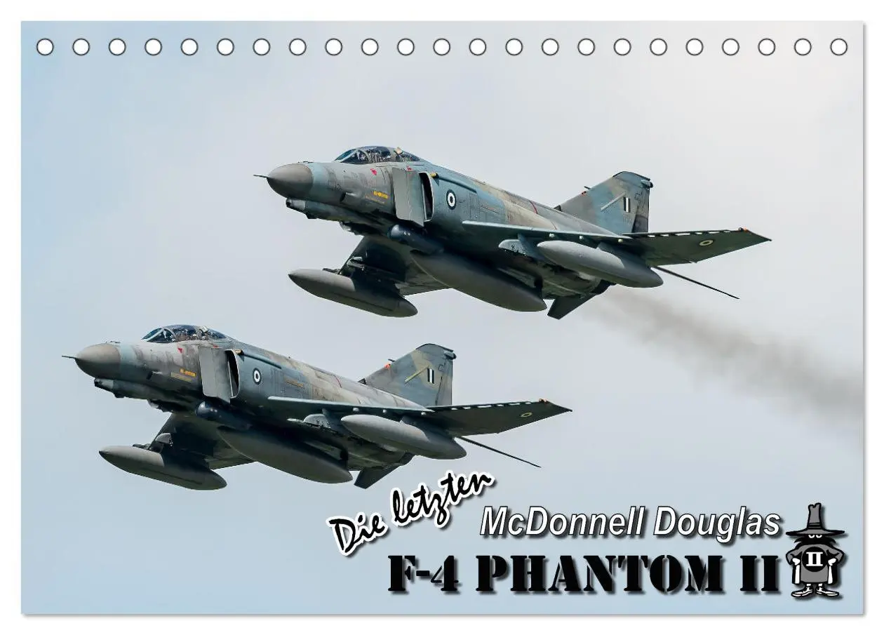 Cover: 9783457635018 | Die letzten McDonnell Douglas F-4 Phantom II (Tischkalender 2026...
