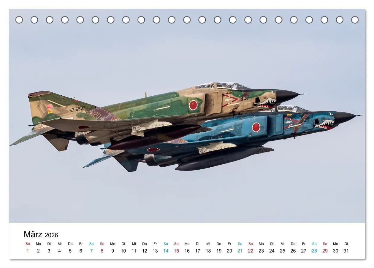 Bild: 9783457635018 | Die letzten McDonnell Douglas F-4 Phantom II (Tischkalender 2026...