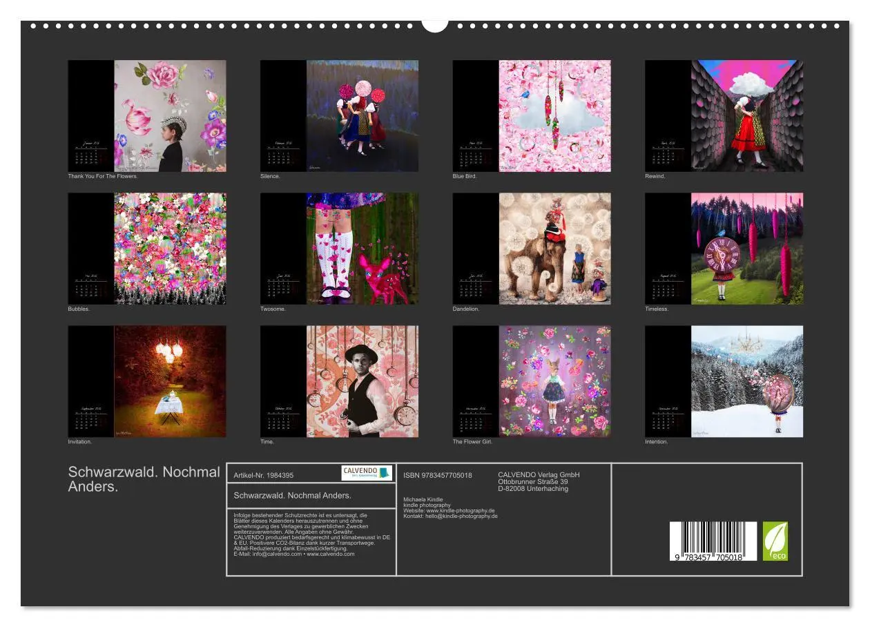 Bild: 9783457705018 | Schwarzwald. Nochmal Anders. (hochwertiger Premium Wandkalender...