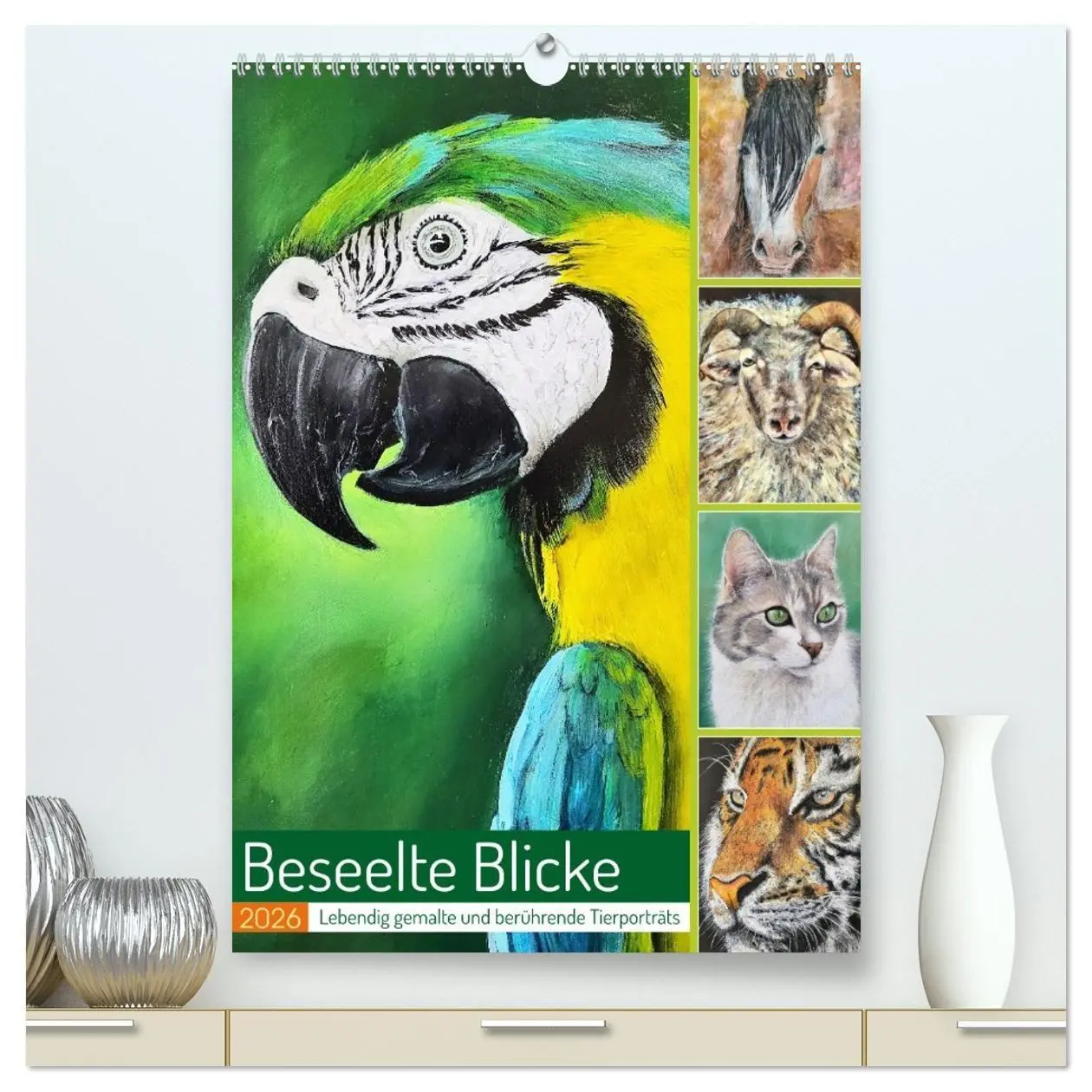 Cover: 9783516655018 | Beseelte Blicke - Lebendig gemalte und berührende Tierporträts...