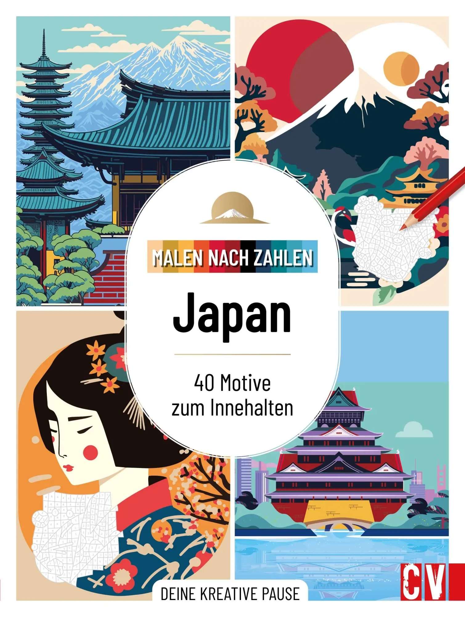 Malen nach Zahlen: Japan - Neuware