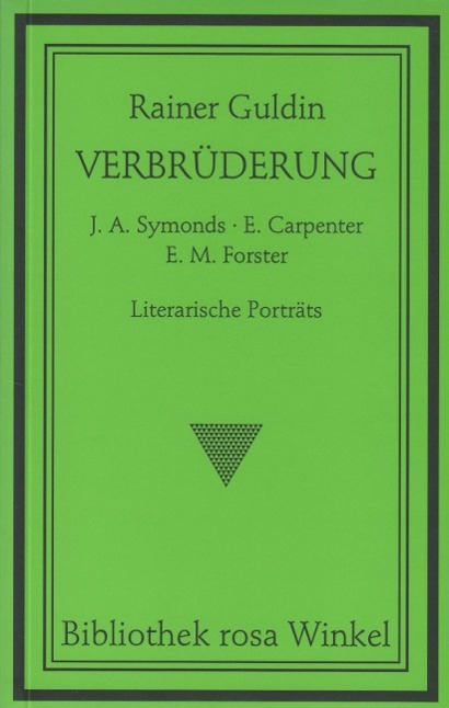 Cover: 9783921495018 | Verbrüderung | Rainer Guldin | Taschenbuch | Bibliothek rosa Winkel