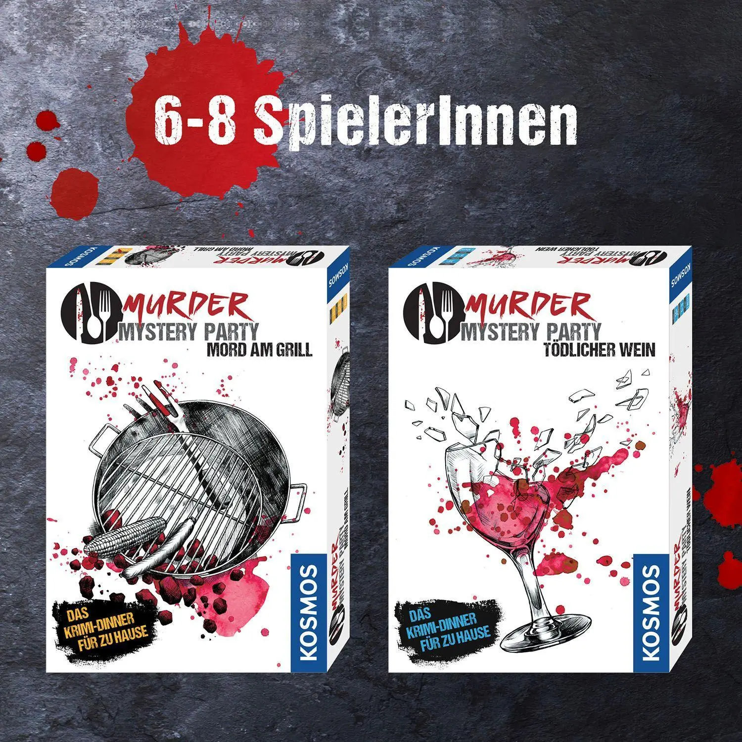 Bild: 4002051695118 | Murder Mystery Party - Mord am Grill | 6 - 8 Spieler | Larry Zacher