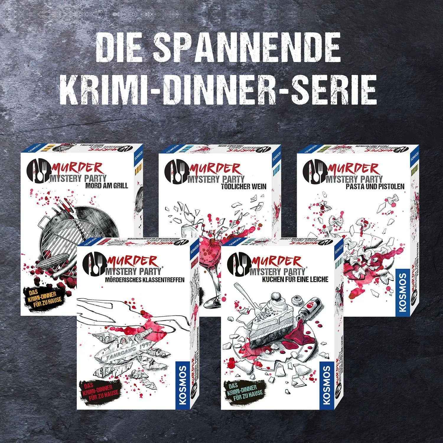 Bild: 4002051695118 | Murder Mystery Party - Mord am Grill | 6 - 8 Spieler | Larry Zacher