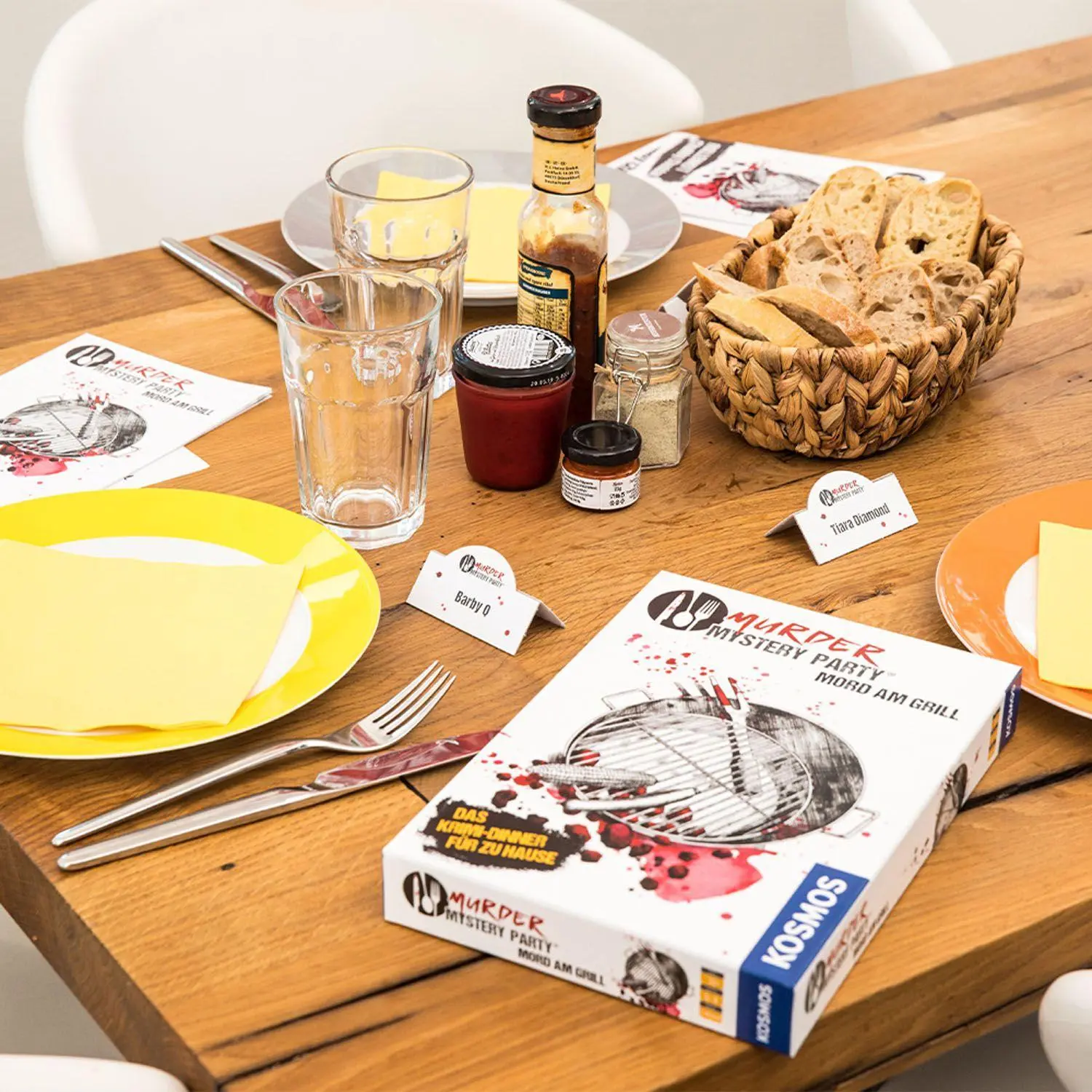 Bild: 4002051695118 | Murder Mystery Party - Mord am Grill | 6 - 8 Spieler | Larry Zacher