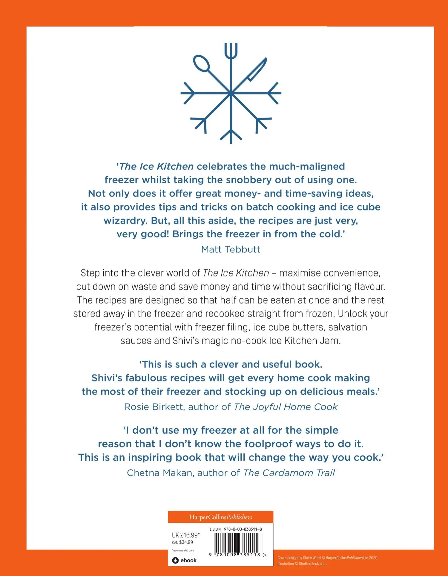 Rückseite: 9780008385118 | The Ice Kitchen | Fast Fresh Food to Fill Your Family and Your Freezer