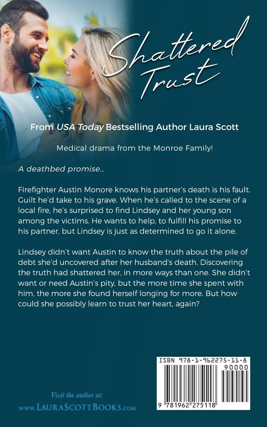 Rückseite: 9781962275118 | Shattered Trust | Laura Scott | Taschenbuch | Englisch | 2024