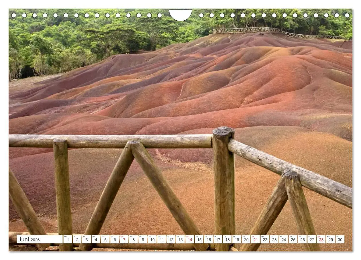 Bild: 9783516195118 | Mauritius (Wandkalender 2026 DIN A4 quer), CALVENDO Monatskalender