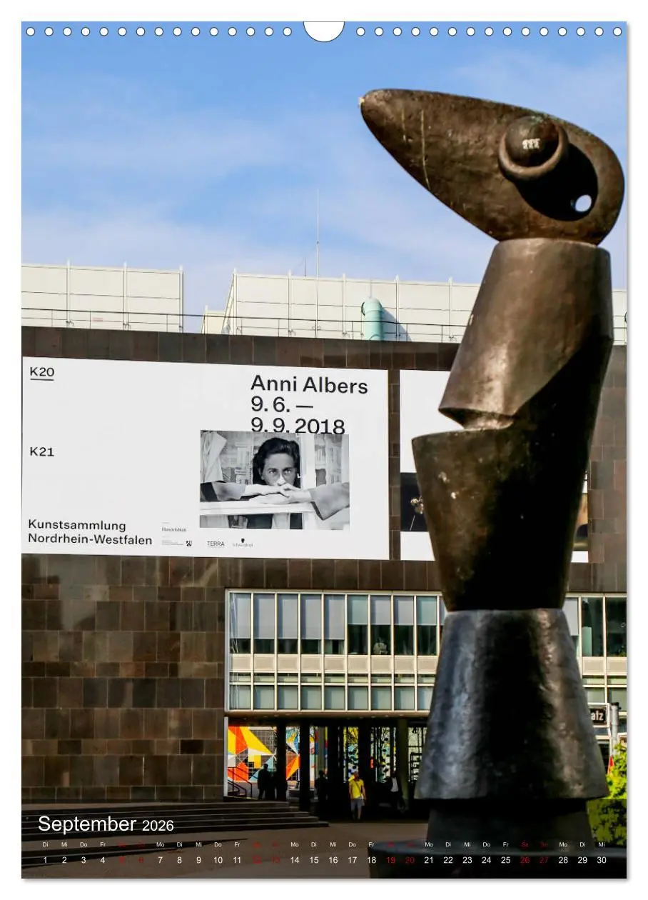 Bild: 9783516405118 | Ein Spaziergang durch Düsseldorf (Wandkalender 2026 DIN A3 hoch),...