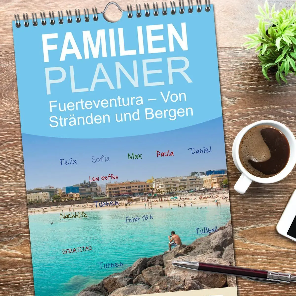 Bild: 9783516715118 | Familienplaner 2026 - Fuerteventura - Von Stränden und Bergen mit 5...