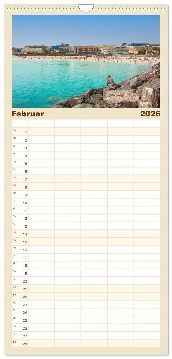 Bild: 9783516715118 | Familienplaner 2026 - Fuerteventura - Von Stränden und Bergen mit 5...