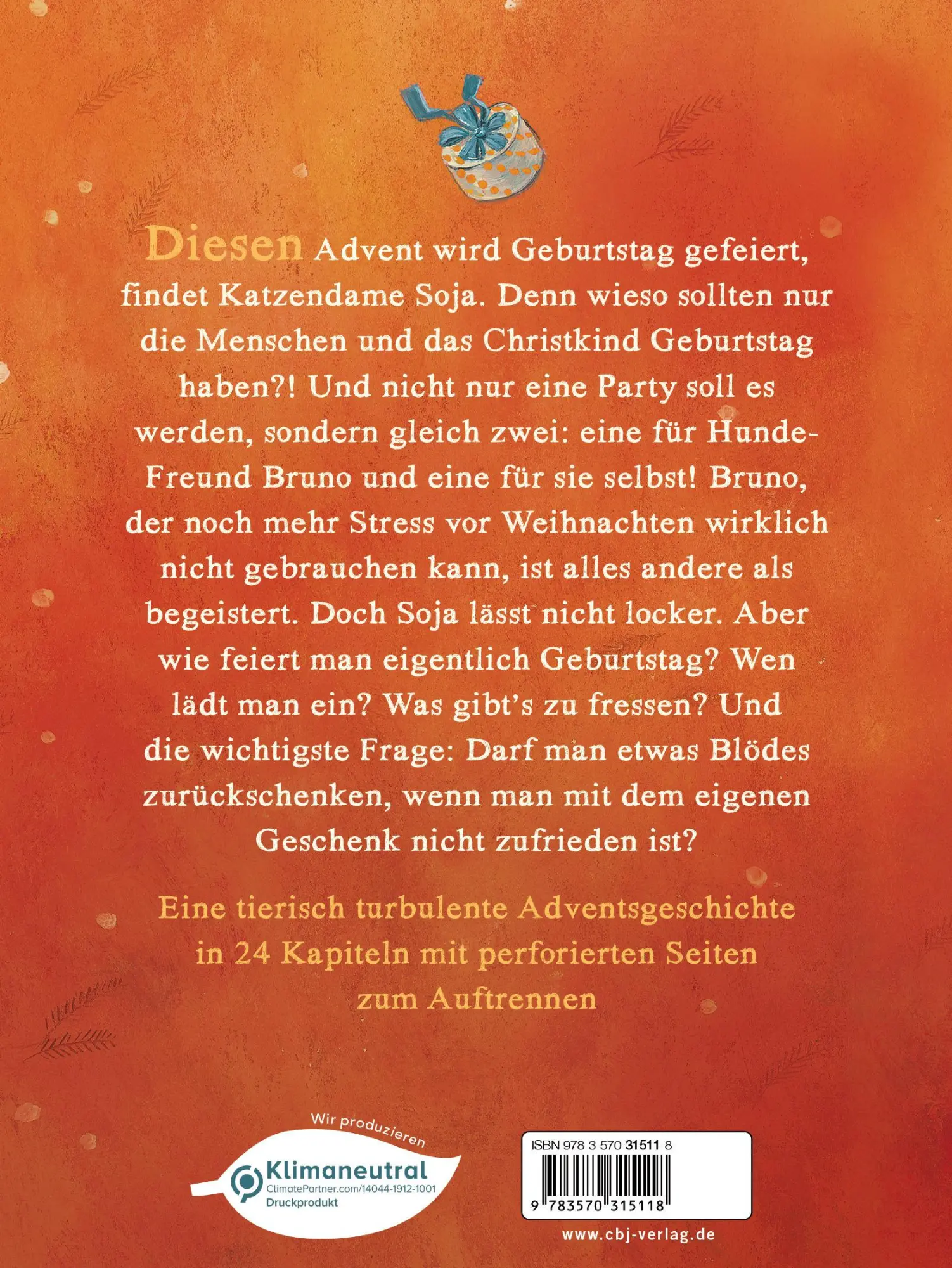Bild: 9783570315118 | Schnauze, jetzt rieselt's Geschenke | Karen Christine Angermayer | cbt
