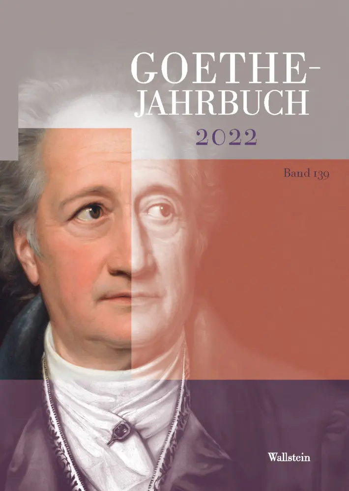 Cover: 9783835355118 | Goethe-Jahrbuch 139, 2022 | Jochen Golz (u. a.) | Buch | 334 S. | 2023