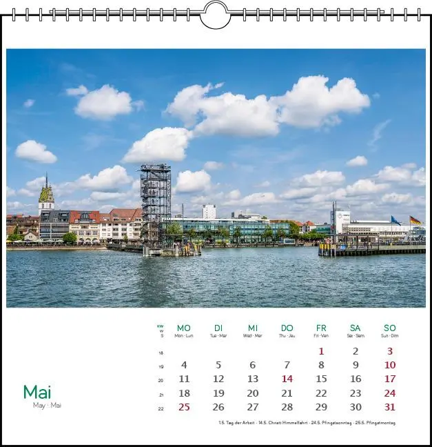 Bild: 9783861925118 | Östlicher Bodensee 2026 | Postkarten-Tischkalender | Fotografen | 2026