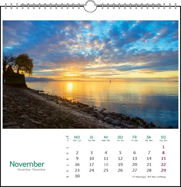 Bild: 9783861925118 | Östlicher Bodensee 2026 | Postkarten-Tischkalender | Fotografen | 2026
