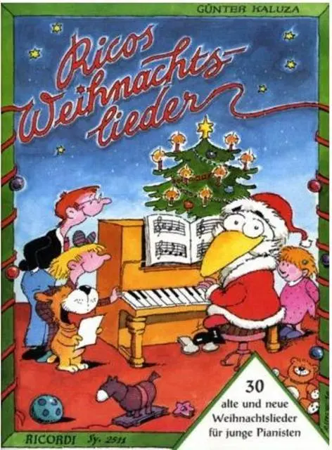 Cover: 9790204225118 | Ricos Weihnachtslieder | Buch | Ricordi Berlin | EAN 9790204225118