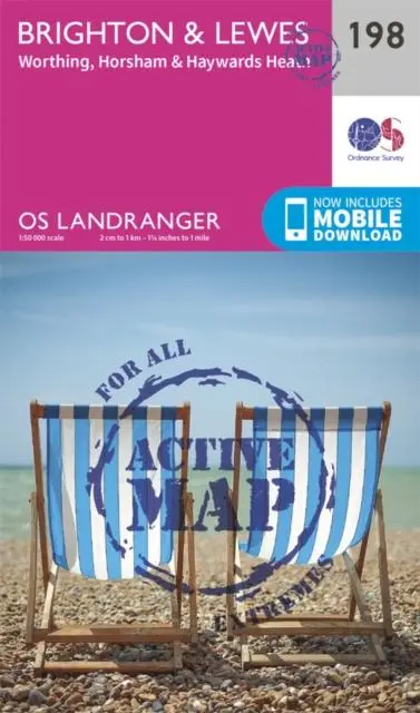 Cover: 9780319475218 | Brighton &amp; Lewes, Haywards Heath | Ordnance Survey | (Land-)Karte