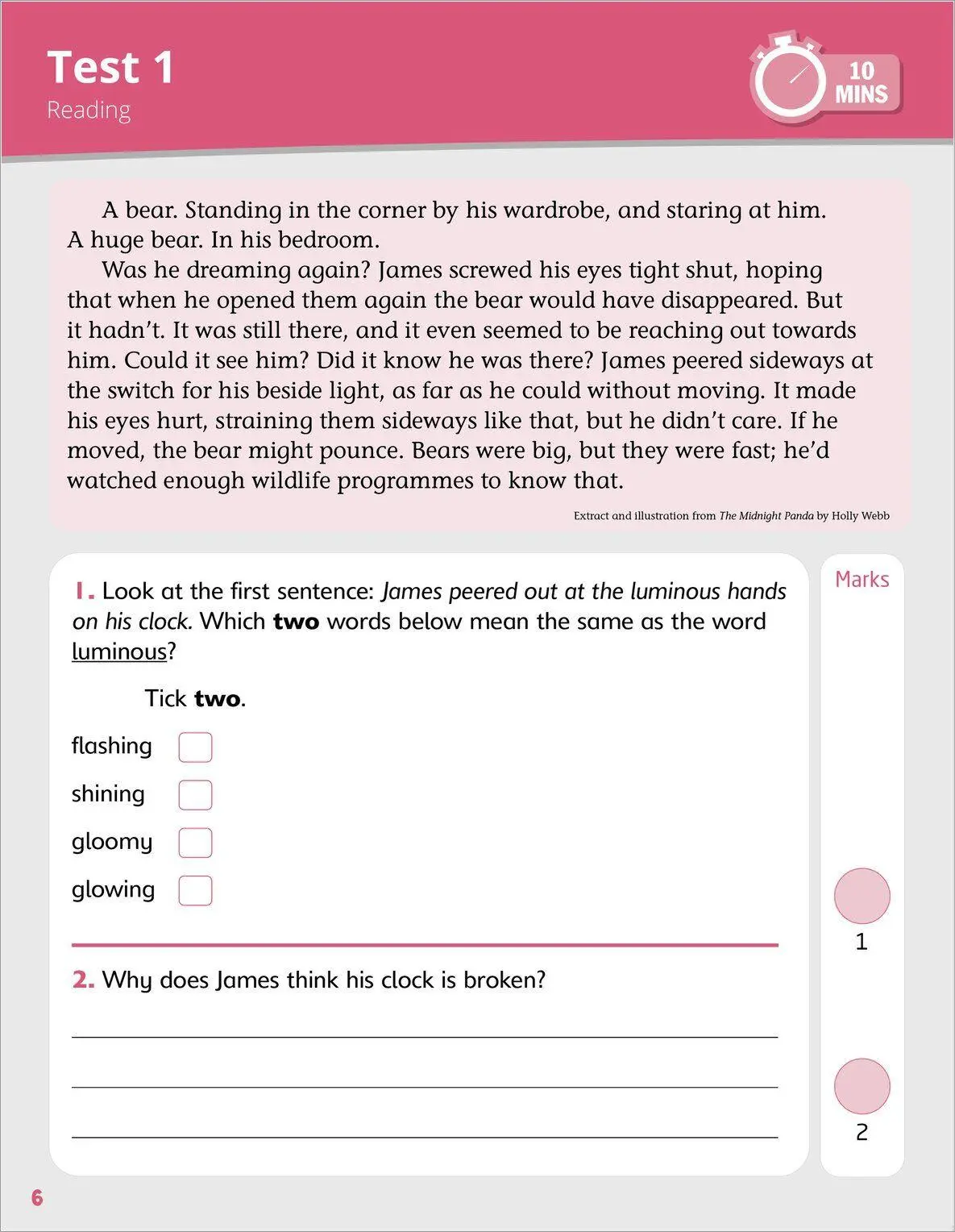 Bild: 9781407175218 | Reading - Ages 8-9 | Giles Clare | Taschenbuch | 10 Minute SATs Tests