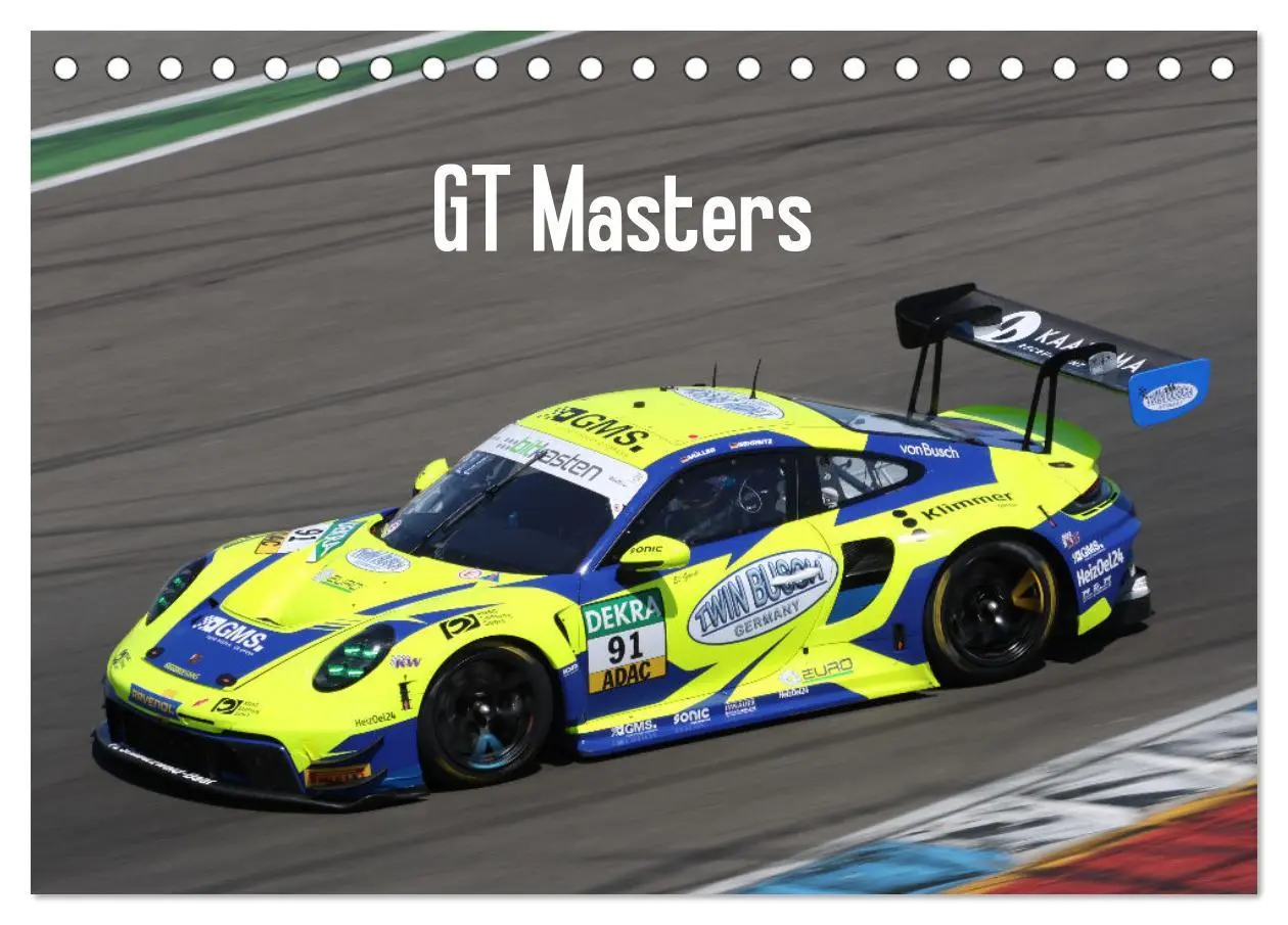 Cover: 9783435835218 | GT Masters (Tischkalender 2025 DIN A5 quer), CALVENDO Monatskalender