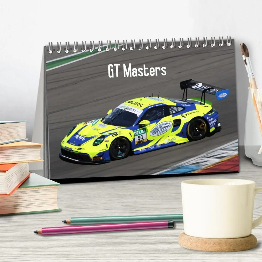 Bild: 9783435835218 | GT Masters (Tischkalender 2025 DIN A5 quer), CALVENDO Monatskalender